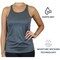 Galaxy By Harvic Women's Moisture Wicking Racerback Tank-5 Pack (S-3XL)